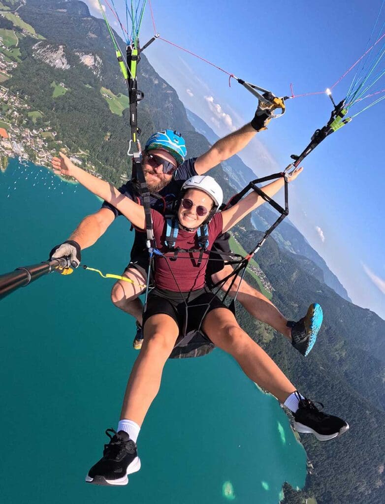 Tandem flight with Flugschule Salzkammergut